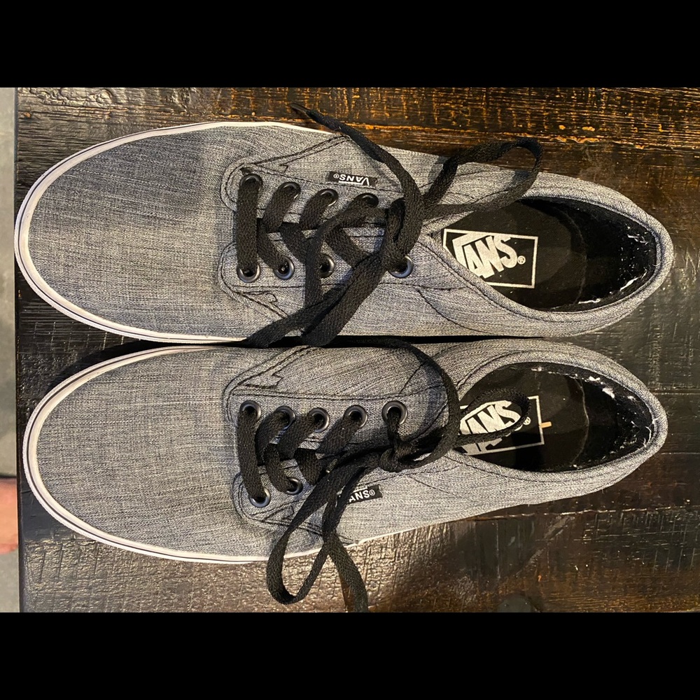 Big Boys Vans barely worn size 7